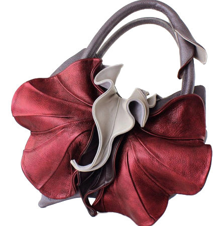 Orchid Red Grey by Knotty Studio