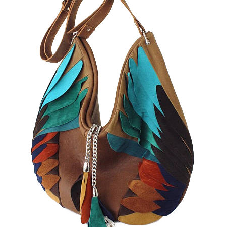 Feather Totem Multicolor by Knotty Studio