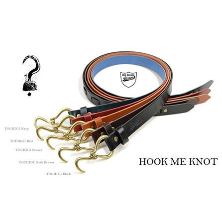 Hook Me Knot Series Belts by Knotty Studio
