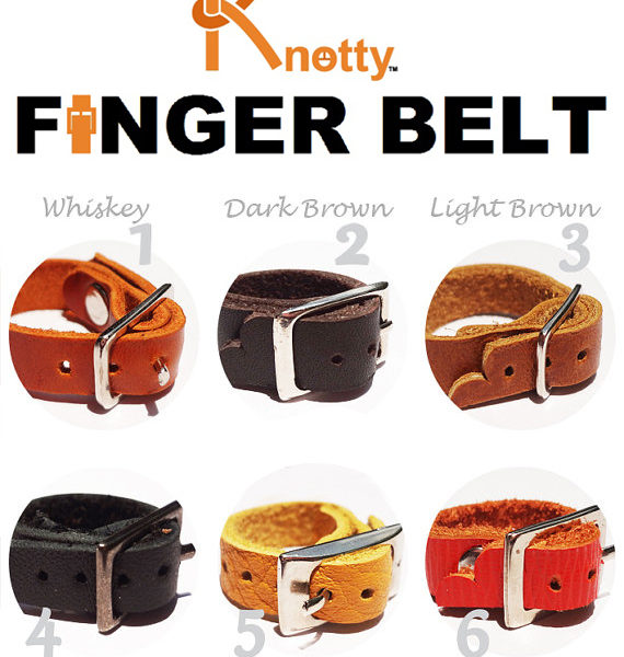 Finger Belt by Knotty Studio